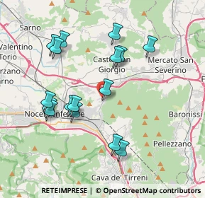 Mappa Via M. Pagano, 84086 Roccapiemonte SA, Italia (4.07125)