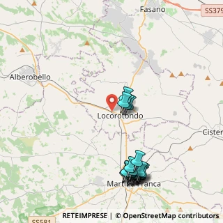 Mappa Via F. T. Marinetti, 70010 Locorotondo BA, Italia (5.142)