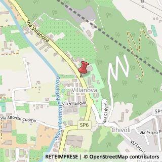 Mappa Via Villanova, 130, 84014 Nocera Inferiore, Salerno (Campania)