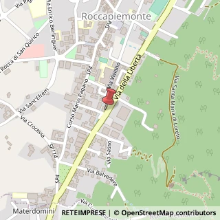 Mappa Via della Libertà, 23, 84086 Roccapiemonte, Salerno (Campania)