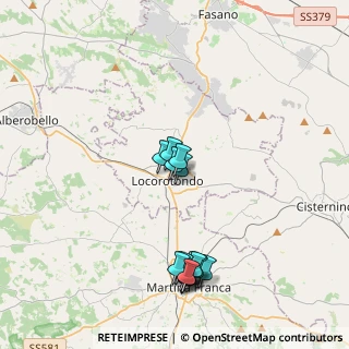Mappa Via G. C. Conti, 70010 Locorotondo BA, Italia (4.27667)