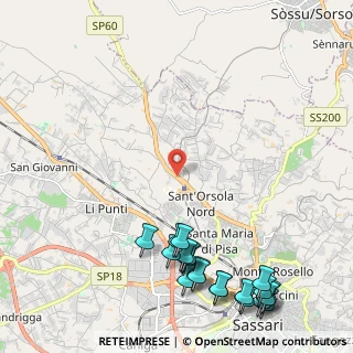 Mappa Via Zuari, 07100 Sassari SS, Italia (3.3185)