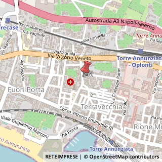 Mappa Via IV Novembre, 18, 80058 Torre Annunziata, Napoli (Campania)