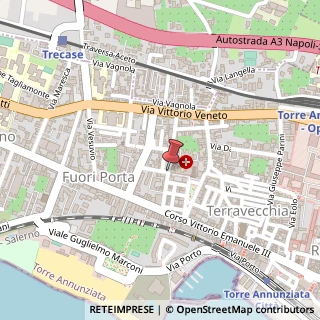 Mappa Via Carlo Poerio,  34, 80058 Torre Annunziata, Napoli (Campania)