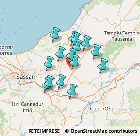 Mappa 07030 Chiaramonti SS, Italia (10.64067)