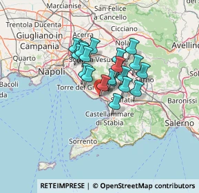 Mappa Via Vesuvio, 80058 Torre Annunziata NA, Italia (9.69)