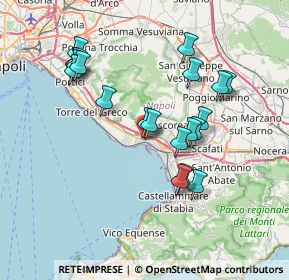 Mappa Via Vesuvio, 80058 Torre Annunziata NA, Italia (7.63)