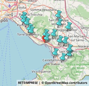 Mappa Via Vesuvio, 80058 Torre Annunziata NA, Italia (7.41059)