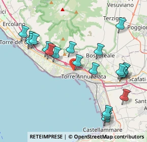 Mappa Via Vesuvio, 80058 Torre Annunziata NA, Italia (4.8045)