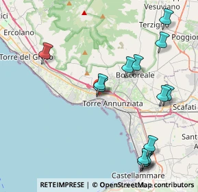 Mappa Via Vesuvio, 80058 Torre Annunziata NA, Italia (5.15429)