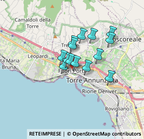 Mappa Via Vesuvio, 80058 Torre Annunziata NA, Italia (1.21857)