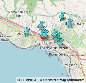 Mappa Via Vesuvio, 80058 Torre Annunziata NA, Italia (1.40083)