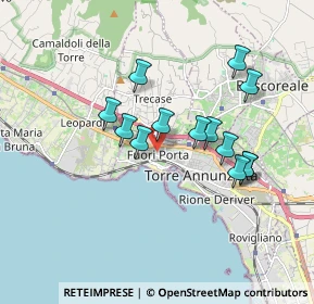 Mappa Via Vesuvio, 80058 Torre Annunziata NA, Italia (1.65615)