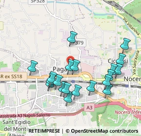 Mappa Via San Rocco, 84016 Pagani SA, Italia (1.0065)