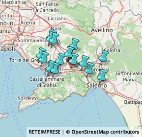 Mappa Via San Rocco, 84016 Pagani SA, Italia (9.98765)