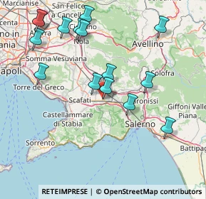 Mappa Via San Rocco, 84016 Pagani SA, Italia (18.79667)