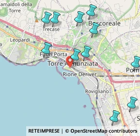 Mappa Lungomare di Oplonti, 80058 Torre Annunziata NA, Italia (2.59909)
