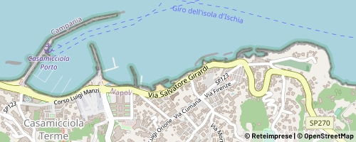 Mappa Casamicciola Terme