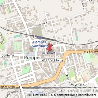 Mappa Via Lepanto, 59-43, 80045 Pompei, Napoli (Campania)