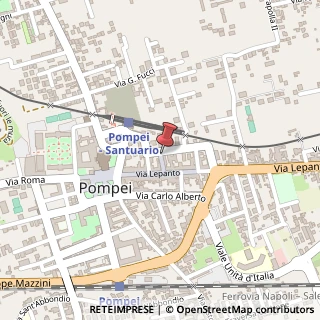 Mappa Via Federico Parroco, 17, 80045 Pompei, Napoli (Campania)