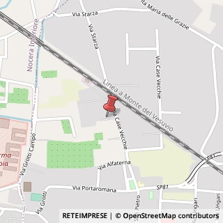 Mappa Via Case Vecchie Starza, 8, 84015 Nocera Superiore, Salerno (Campania)