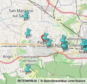 Mappa Traversa S. Rocco, 84016 Pagani SA, Italia (2.875)