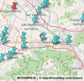 Mappa Traversa S. Rocco, 84016 Pagani SA, Italia (5.84333)