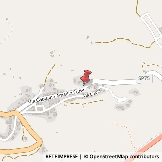 Mappa Via Amadio Capitano, 41, 07030 Chiaramonti, Sassari (Sardegna)