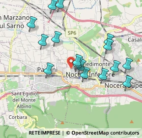 Mappa Via De Curtis, 84014 Nocera Inferiore SA, Italia (2.0825)