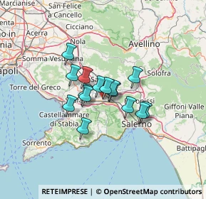 Mappa Via De Curtis, 84014 Nocera Inferiore SA, Italia (8.96267)