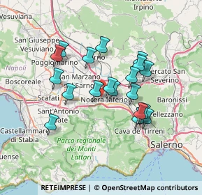 Mappa Via De Curtis, 84014 Nocera Inferiore SA, Italia (6.44)