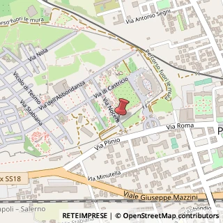 Mappa Via Plinio, 87, 80045 Pompei, Napoli (Campania)