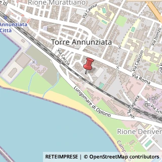 Mappa Via Mulini a Vapore, 2, 80058 Torre Annunziata, Napoli (Campania)