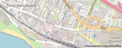 Mappa Torre Annunziata