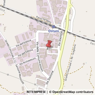 Mappa Via del Commercio, 72017 Ostuni, Brindisi (Puglia)