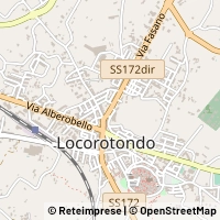Hartă Locorotondo