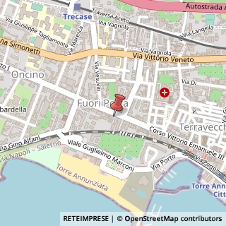 Mappa Corso Umberto I, 69, 80058 Torre Annunziata, Napoli (Campania)