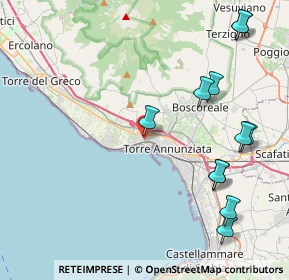 Mappa Via Gino Alfani, 80058 Torre Annunziata NA, Italia (5.37364)