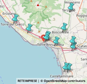 Mappa Via Gino Alfani, 80058 Torre Annunziata NA, Italia (4.59364)