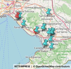 Mappa Via Gino Alfani, 80058 Torre Annunziata NA, Italia (7.34313)