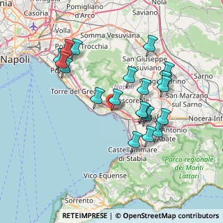 Mappa Via Gino Alfani, 80058 Torre Annunziata NA, Italia (7.704)