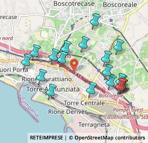 Mappa Via Poderale, 80058 Torre Annunziata NA, Italia (1.084)