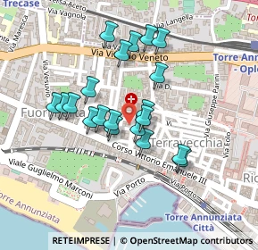 Mappa Via Cipresso, 80058 Torre Annunziata NA, Italia (0.2005)