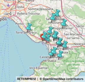 Mappa Via Cipresso, 80058 Torre Annunziata NA, Italia (6.27867)