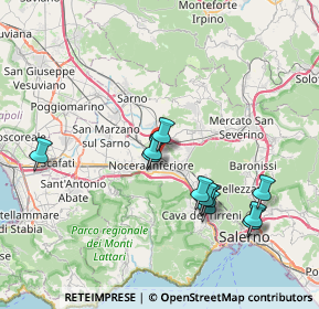 Mappa Via Fratelli Buscetto, 84014 Nocera Inferiore SA, Italia (7.85909)