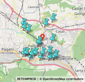 Mappa Via Fratelli Buscetto, 84014 Nocera Inferiore SA, Italia (1.832)