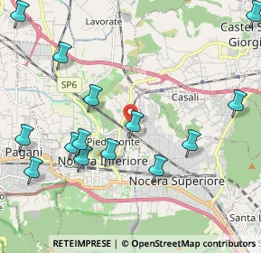 Mappa Via Fratelli Buscetto, 84014 Nocera Inferiore SA, Italia (2.67214)