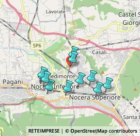 Mappa Via Fratelli Buscetto, 84014 Nocera Inferiore SA, Italia (1.62727)