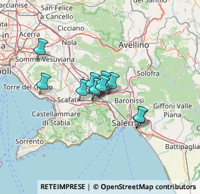 Mappa Via Fratelli Buscetto, 84014 Nocera Inferiore SA, Italia (8.93545)