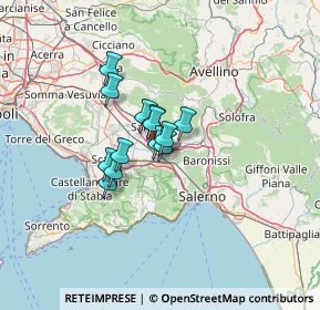 Mappa Via Fratelli Buscetto, 84014 Nocera Inferiore SA, Italia (8.23231)